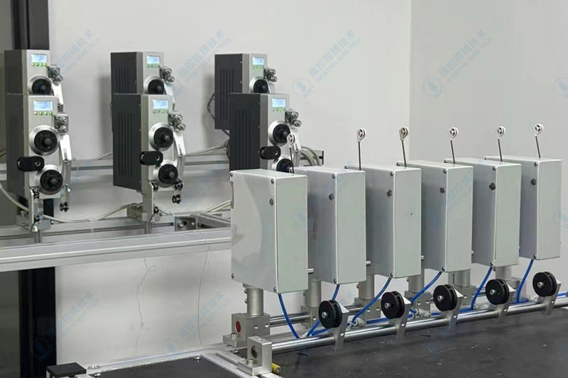 某客户伺服张力器应用现场